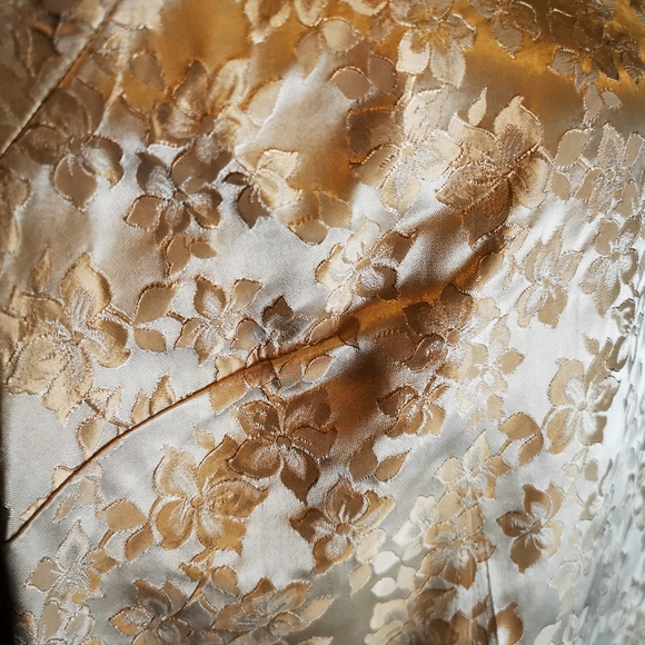 Gorgeous handmade 1940s or 50s brocade set - Picture 6 of 9